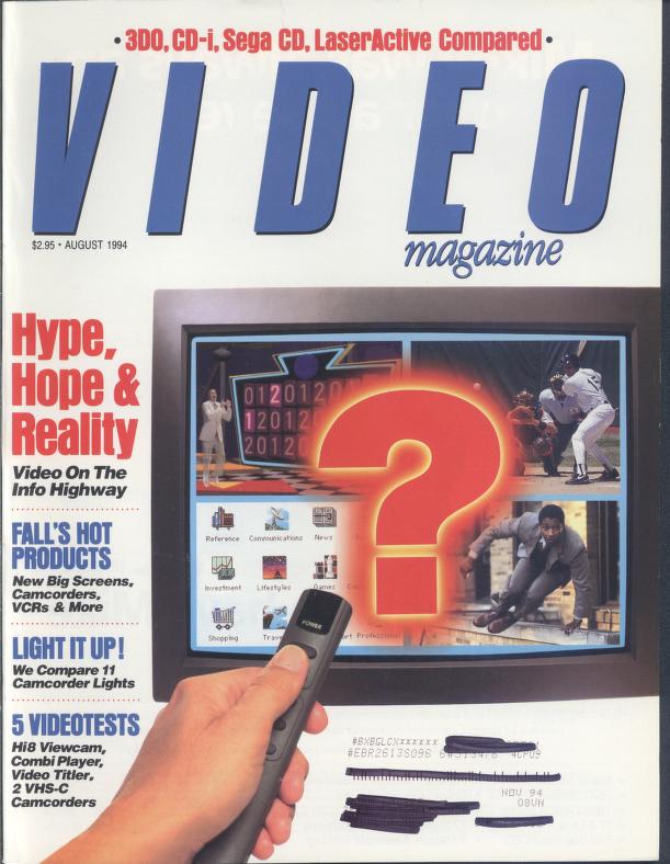video-magazine-1994-08 : Free Download, Borrow, and Streaming